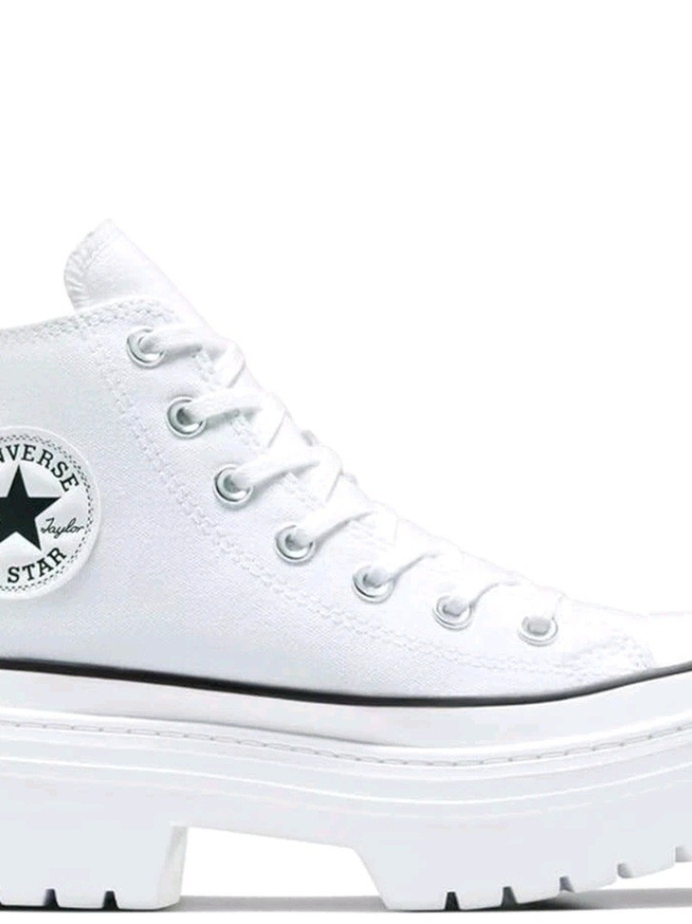 Converse Chuck Taylor All Star High Platform Women's 7.5 White - Picture 2 of 16